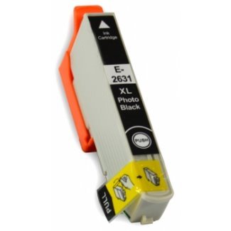 Tinteiro compatível Epson 26xl preto Photo (T2631)