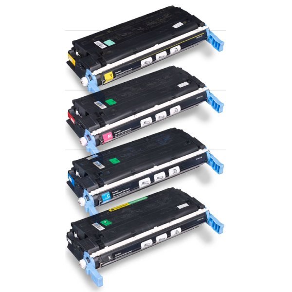 Pack 4 toners compatíveis Hp 641a