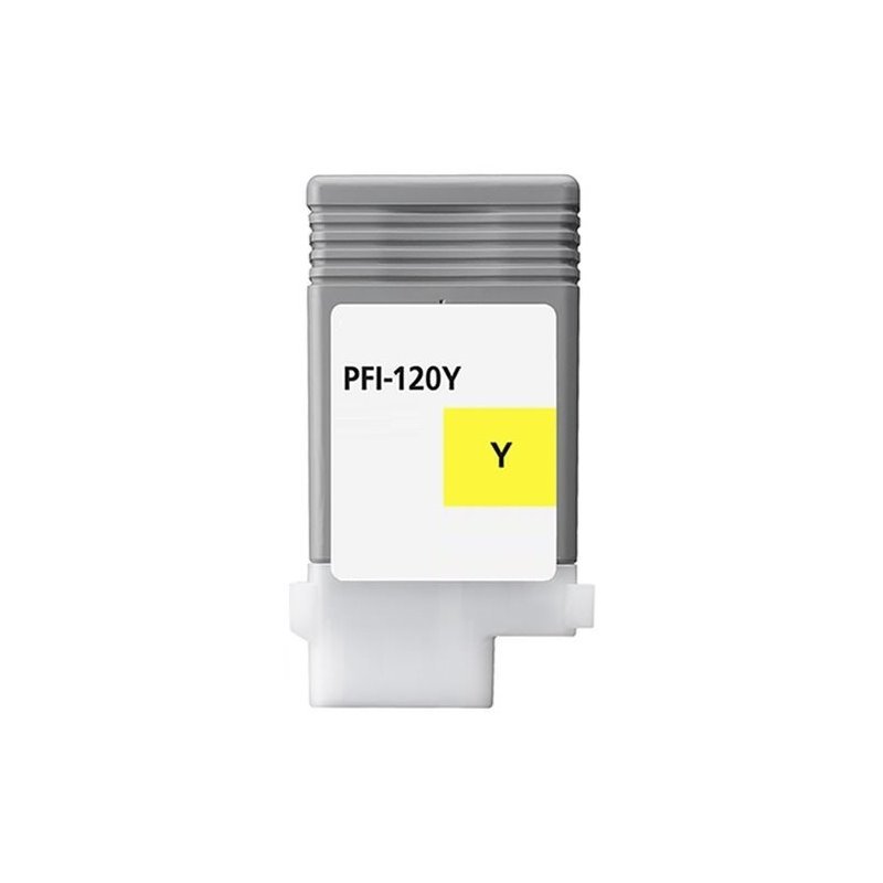 Tinteiro compativel Canon pfi120 amarelo tinta pigmentada (2888C001)