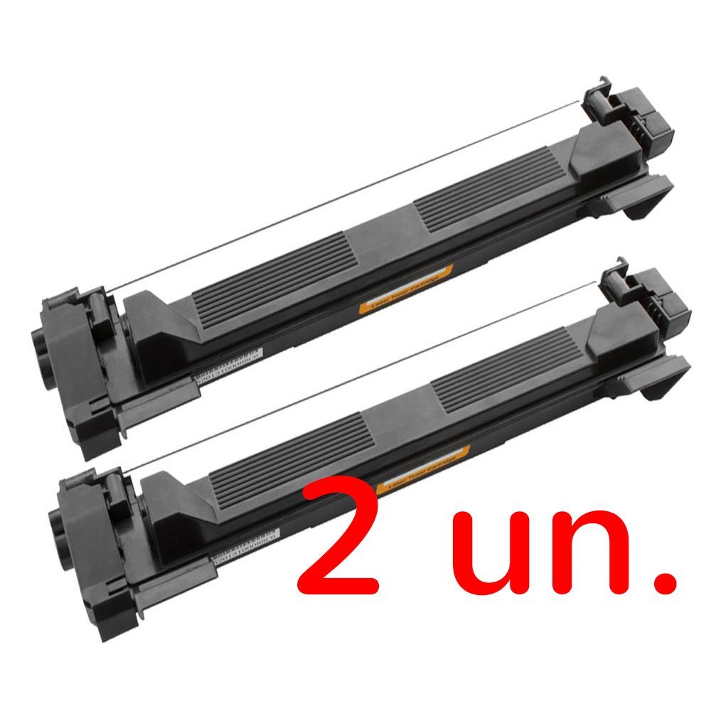 Pack 2 Toners compatível Brother tn1050 preto (tn1050)