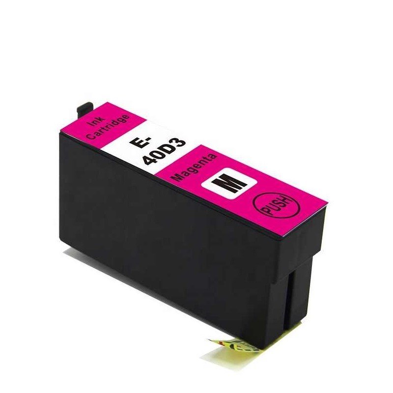 Tinteiro compatível Epson T40D3 magenta tinta pigmentada (C13T40D340 / C13T40C340)