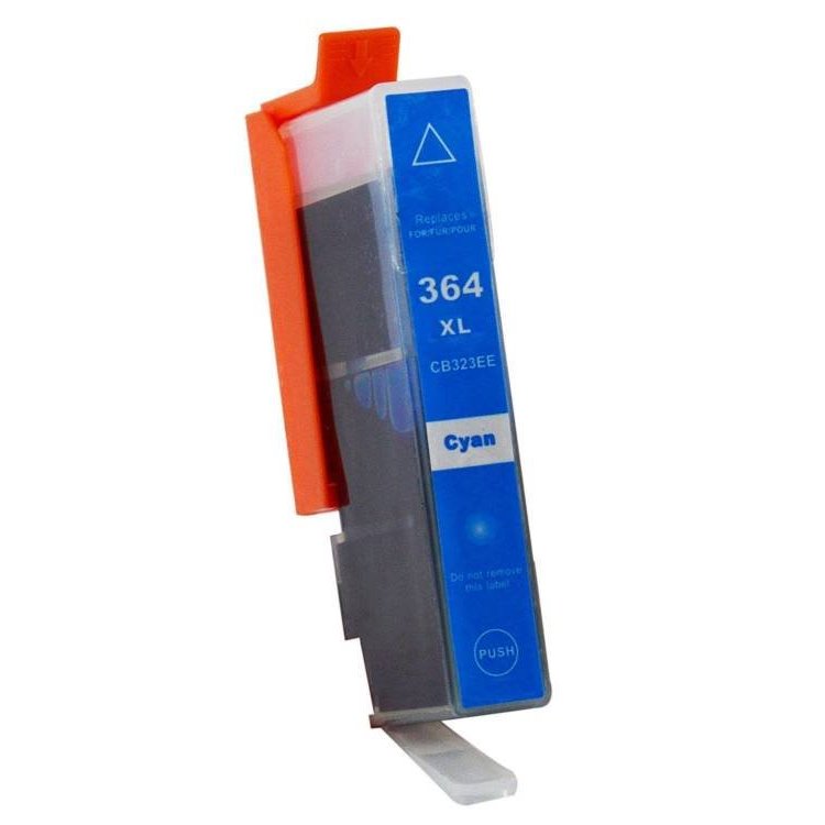 Tinteiro compatível Hp 364xl ciano (CB323EE / CB318EE)