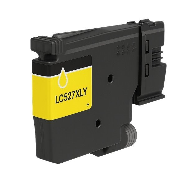Tinteiro compatível brother lc527xl amarelo pigmentada - lc527xly/lc527y
