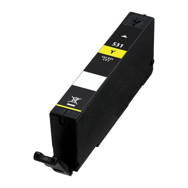 Tinteiro compatível Canon CLI531 amarelo (6121C001 / CLI531Y)