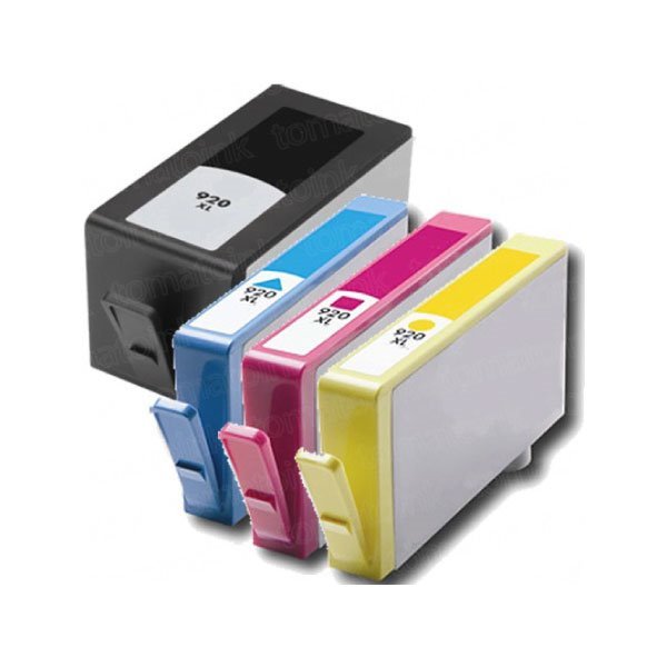 Pack 4 tinteiros compatíveis Hp 920xl