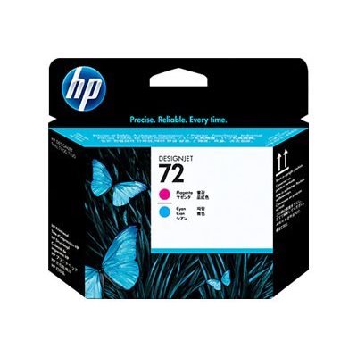 Cabeça de impressão original HP 72 ciano e magenta (C9383A)