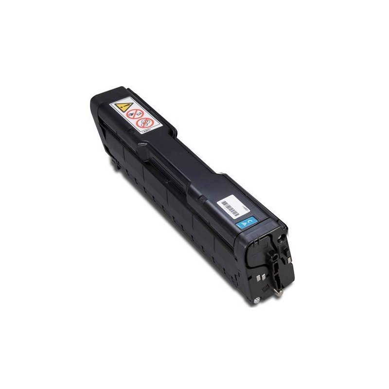 Toner compatível ricoh aficio sp-c252 / sp-c262 ciano (407532 / 407717)