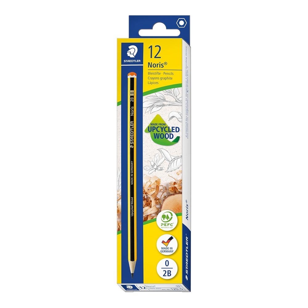 Pack 12 - Lápis Carvão Noris 120 - 2B / N0