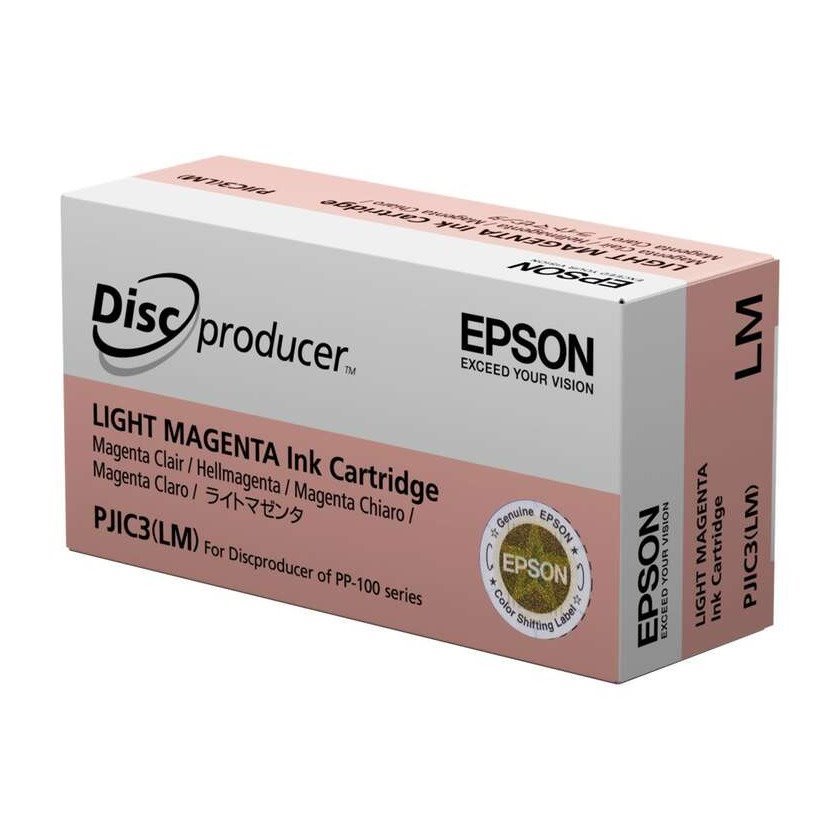 Tinteiro original epson pjic3/pjic7 magenta light - c13s020690/c13s020449