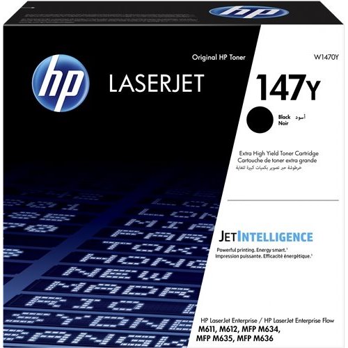 Toner original HP 147Y preto (W1470Y)