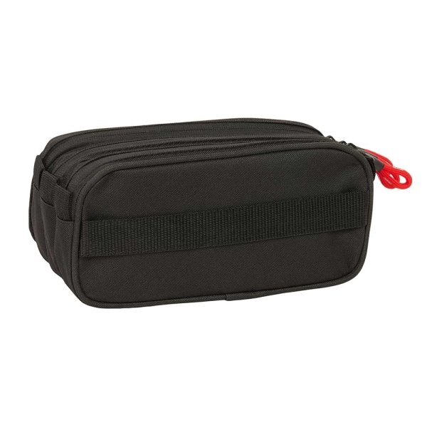 Estojo Safta Munich Vulcan - 3 Compartimentos com Fechos de Correr