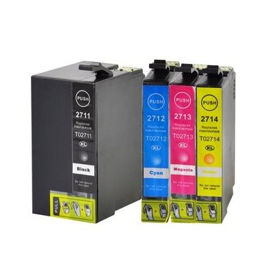 Pack 4 Tinteiros compatíveis Epson 27xl (T2711/2/3/4)