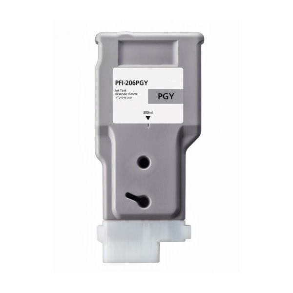 Tinteiro compativel Canon PFI206 cinza foto tinta pigmentada (5313B001)