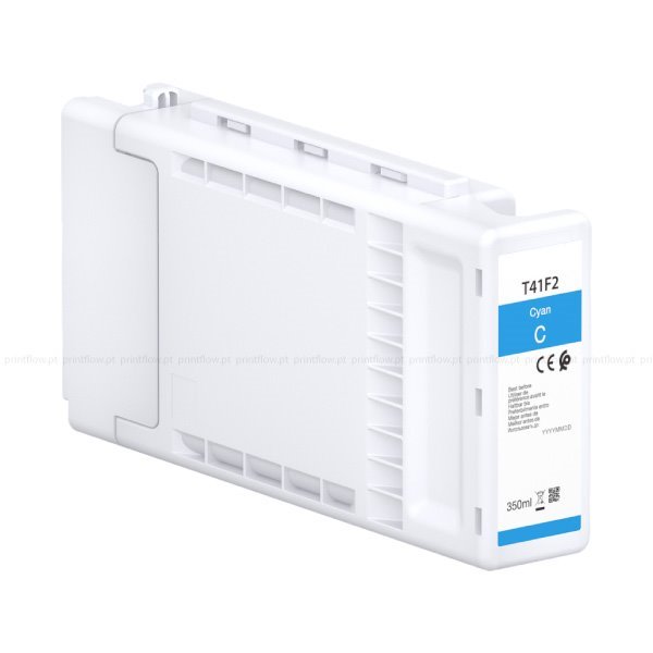 Tinteiro compatível Epson T41F2 ciano tinta pigmentada (C13T41F240 / C13T41R240)