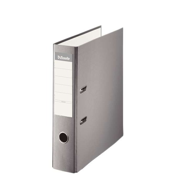 Pasta de arquivo Esselte A4 - Lombada 75mm / Cinza