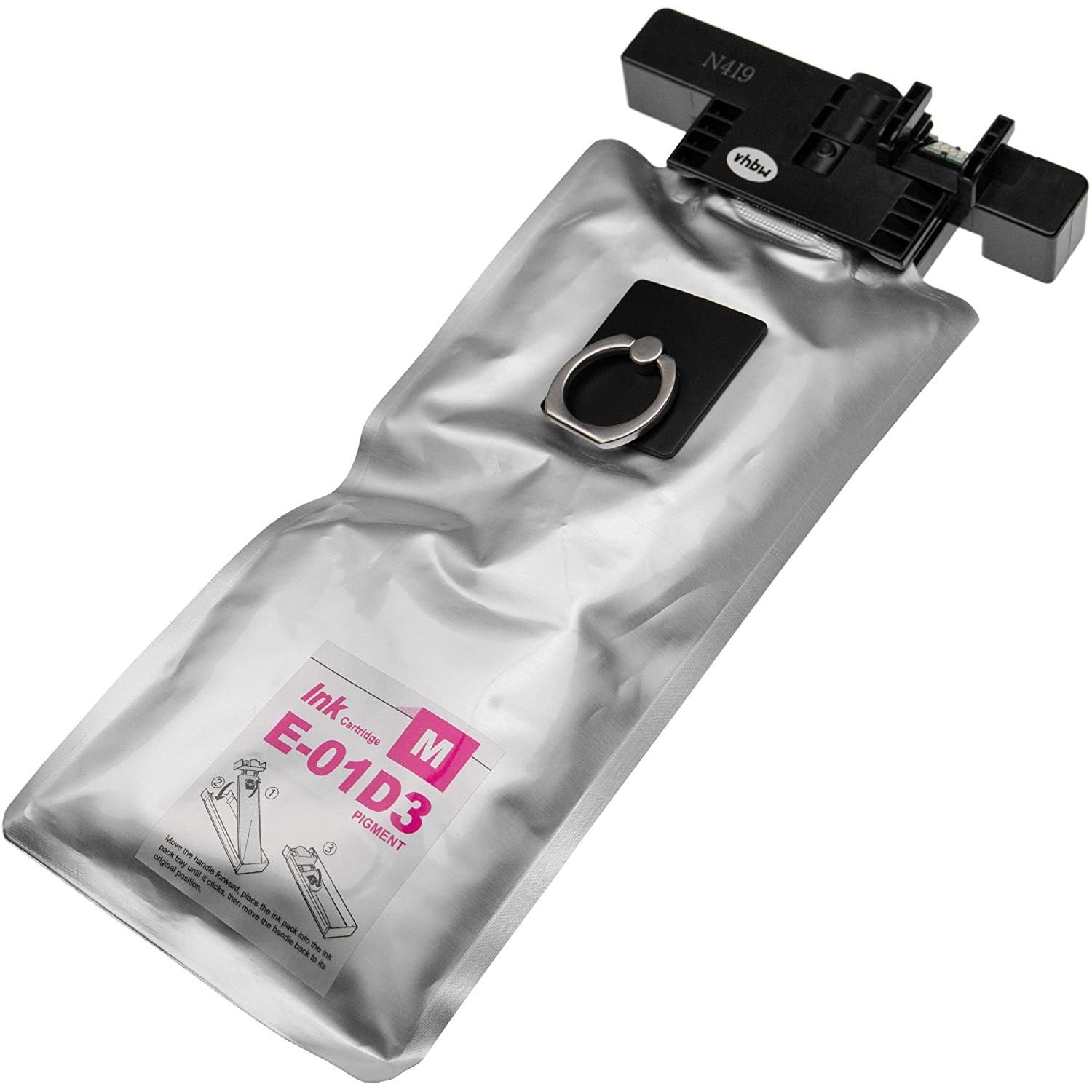 Tinteiro compatível Epson t01d3 / t01c3 magenta tinta pigmentada (c13t01d300 / c13t01c300)