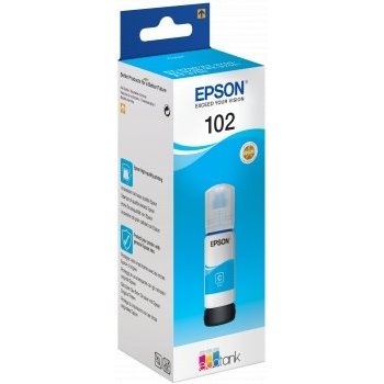 Tinta original Epson Ecotank 102 Ciano - C13T03R140