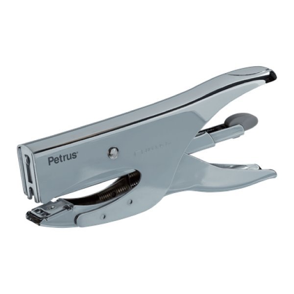 Agrafador Alicate Petrus 222 - 40 folhas - Cromado