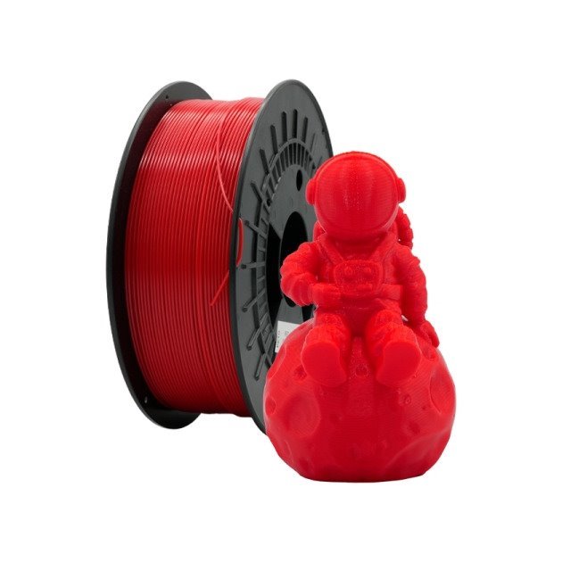 Filamento de impressão 3D PETG 1.75mm bobina 1kg - vermelho