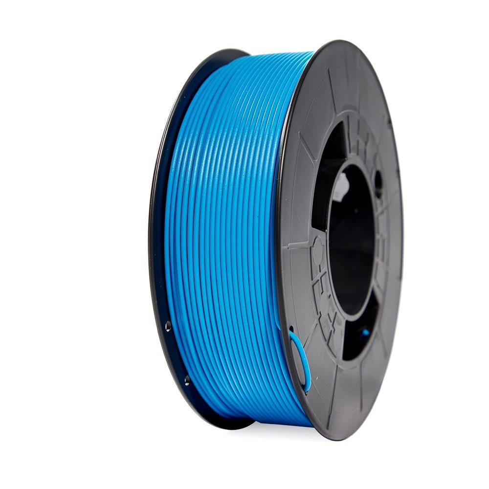 Filamento de impressão 3D PLA HD 1.75mm bobina 1kg - azul claro