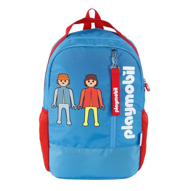 Mochila infantil grande Dohe - Playmobil Azul