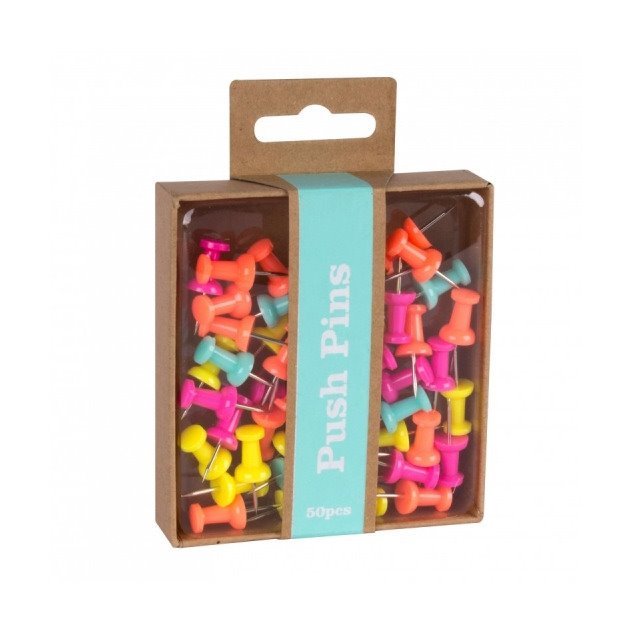 Alfinetes Fluor Collection Apli - 50 unidades