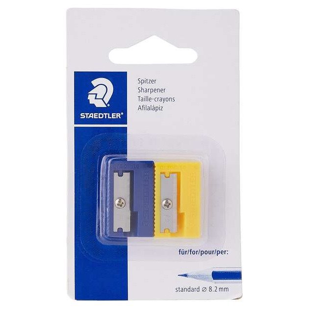 Afia lápis Staedtler 510 50 - plástico / Ângulo de afiação 23 graus / 1 orifício