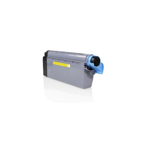 Toner compatível Oki c710 / c711 amarelo (44318605)