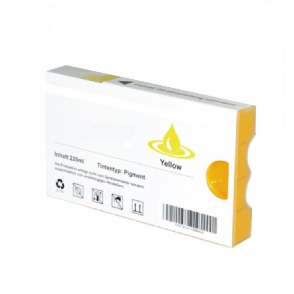 Tinteiro compatível Epson t6124 amarelo tinta pigmentada c13t612400