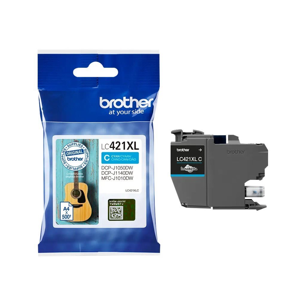 Tinteiro original Brother LC421XL Ciano (LC421XLC)