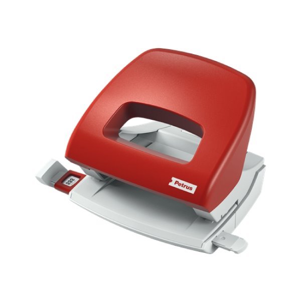 Furador Petrus 80 - 16 folhas - Vermelho