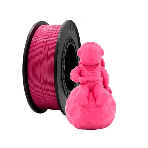 Filamento de impressão 3D PLA 1.75mm bobina 1kg - magenta