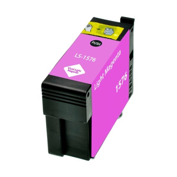 Tinteiro compatível Epson t1576 magenta claro tinta pigmentada c13t15764010