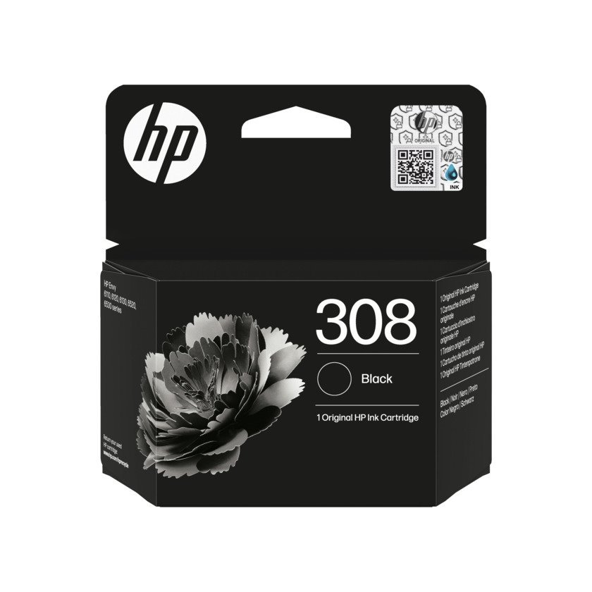 Tinteiro original hp 308 preto - 7fp21ue