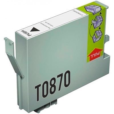 Tinteiro compatível Epson t0870 otimizador de brilho c13t08704010