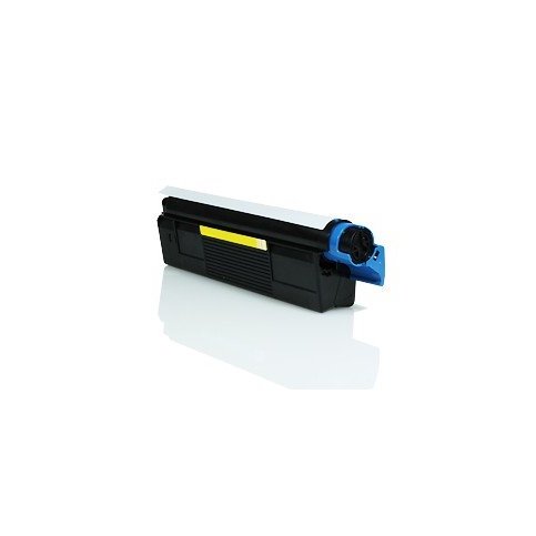 Toner compatível Oki C5100 / C3100 amarelo (42127405)