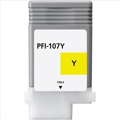 Tinteiro compativel Canon pfi107 amarelo (6708B001)
