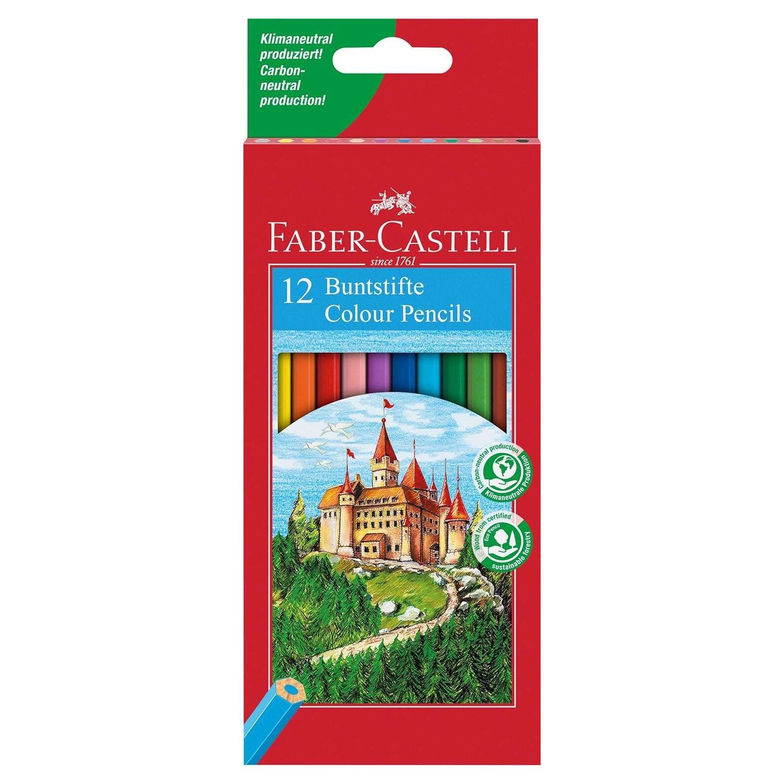 Pack 12 lápis de cor Faber-Castell Classic Colour