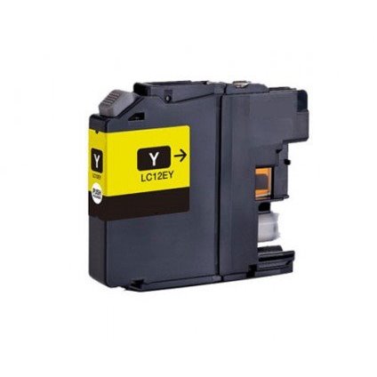 Tinteiro compatível Brother LC12E Amarelo (LC12EY)