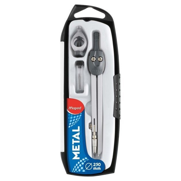 Compasso Maped Start Metal - inclui adaptador e minas de reposição