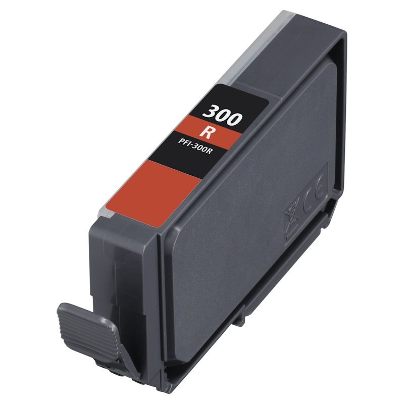 Tinteiro compativel Canon PFI300 vermelho (4199C001 / PFI300R)