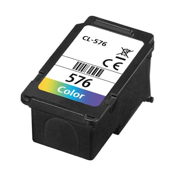 Tinteiro compatível Canon CL576XL cores (5441C001 / 5442C001)