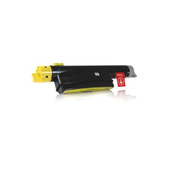 Toner compatível xerox phaser 6360 amarelo 106r01216
