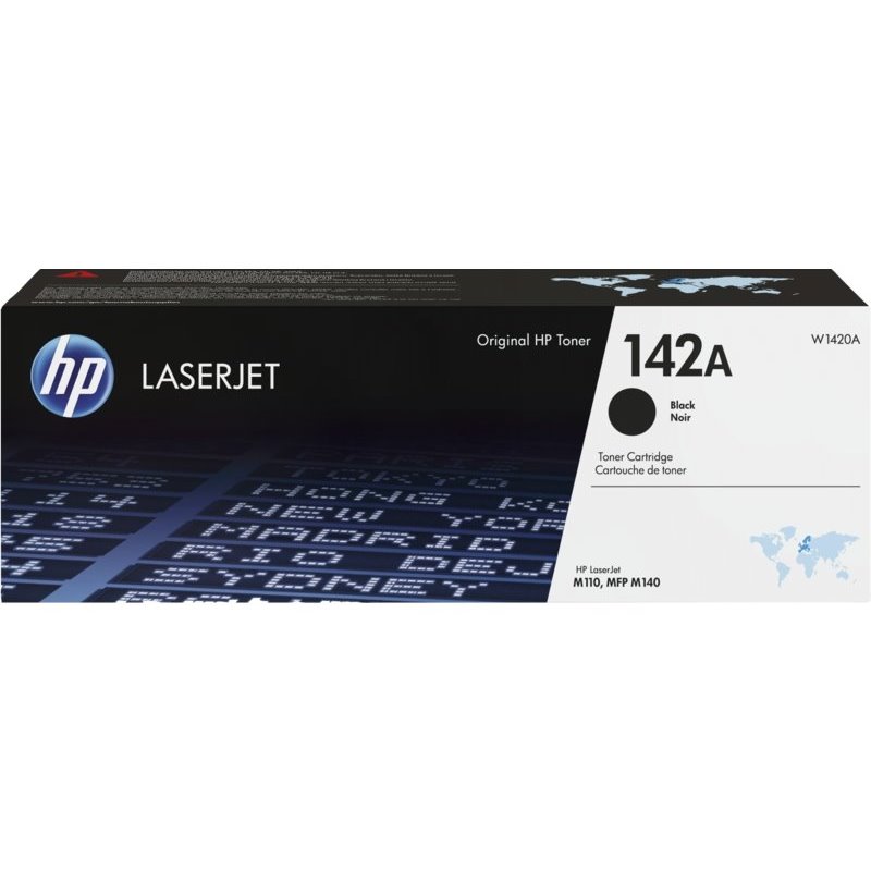 Toner Original HP W1420A Preto - 142A