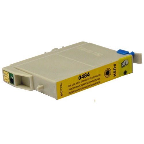 Tinteiro compatível Epson t0484 amarelo (c13t048440)