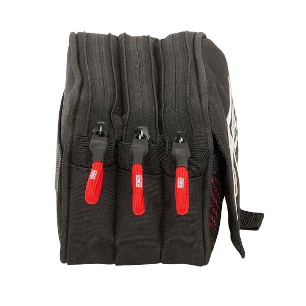 Estojo Safta Munich Vulcan - 3 Compartimentos com Fechos de Correr