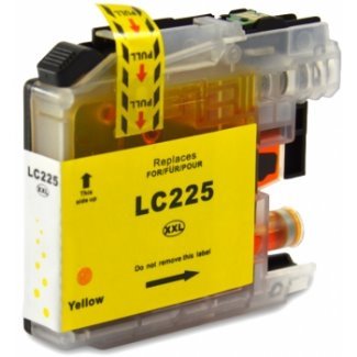 Tinteiro compatível Brother LC225 xl amarelo (LC225Y)