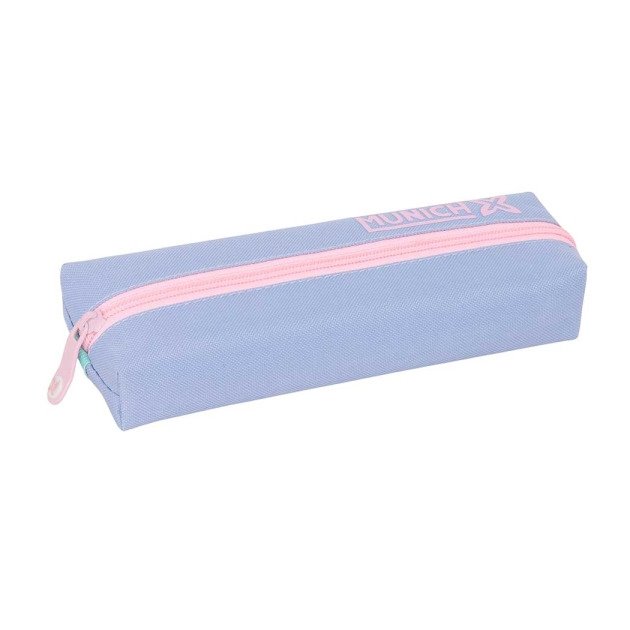 Estojo Safta Munich Mellow - Fecho de Correr - Fita Elástica - 0.53L