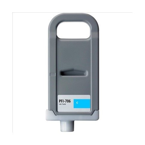 Tinteiro compativel Canon pfi706 ciano (6682B001)