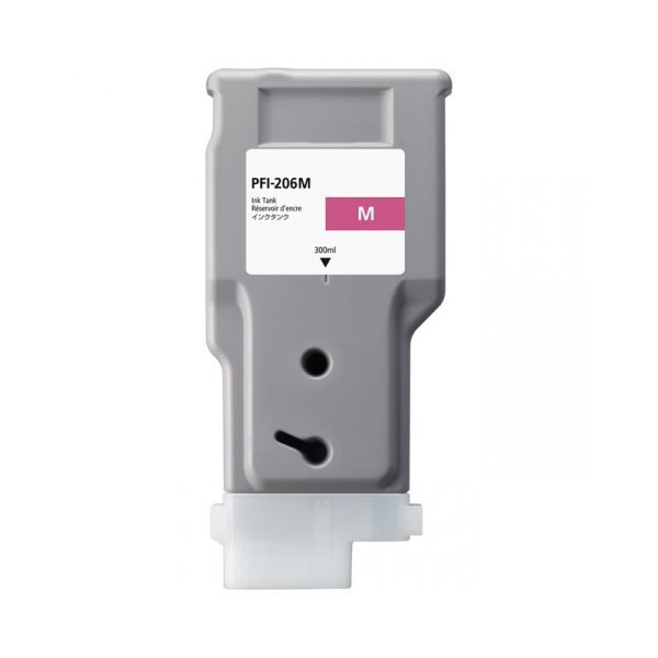 Tinteiro compativel Canon PFI206 magenta tinta pigmentada (5305B001)